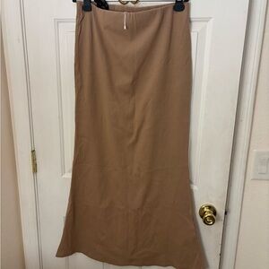 Zara Tan Maxi Skirt